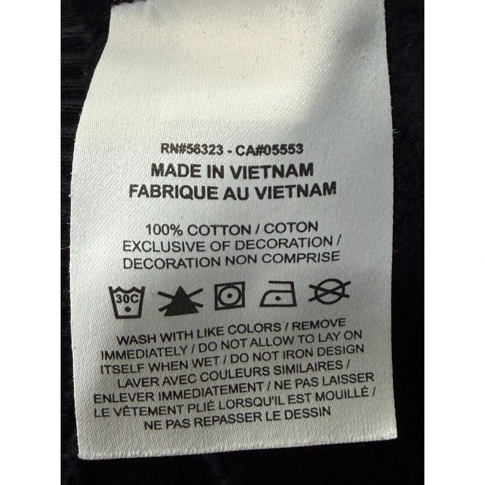 Jordan‎ Flight Fleece Pants Mens Large Black Washed Joggers DQ7468-010 Cotton